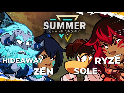 Видео: Зен/Хайдэвей против Райза/Соула | Гранд-финал | Летний чемпионат Brawlhalla 2025 — Северная Америка