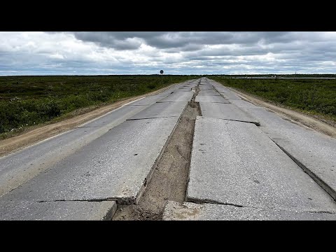 Видео: Федеральная трасса на Нарьян Мар