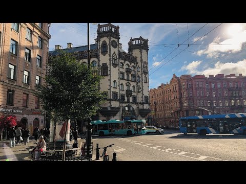 Видео: Осенняя прогулка по Санкт-Петербургу