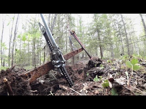 Видео: Два дня в лесу  Нашёл “Рельсы” “Траки” Живу в палатке и копаю МЕТАЛЛОЛОМ! Часть первая