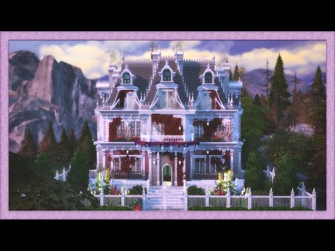 Видео: The Sims 4: Строительство | Особняк "Багровый плющ"