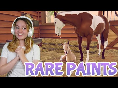 Видео: РАЗВЕДЕНИЕ РЕДКИХ ПЕЙНТ-ХОРСОВ В RIVAL STARS! | Pinehaven