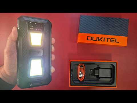 Видео: Зачем пауэрбанк и фонарь, если есть Oukitel WP58 Pro?