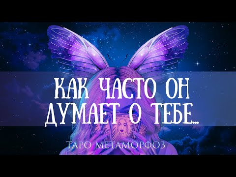 Видео: 🦋КАК ЧАСТО ОН ДУМАЕТ О ВАС? КАКОГО ХАРАКТЕРА ЭТИ ДУМЫ?