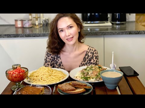 Видео: Очень полезное видео👌 | все самое вкусное на столе | Мукбанг