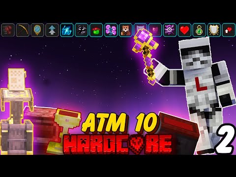Видео: МАГИЧЕСКИЕ МОДЫ В МАЙНКРАФТЕ - Стал бессмертным с EvilCraft и Ars Nouveau на Allthemods 10