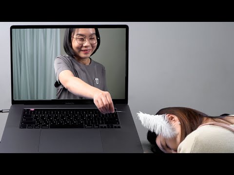 Видео: ASMR | Чистка Ушей через Экран
