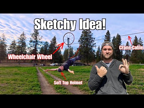 Видео: Мы построили самодельный зиплайн в стиле «реднек»!