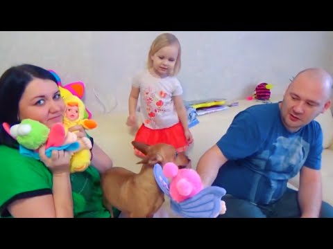 Видео: ВЛОГ К нам в гости прехали Нина Олег и Альма Играем в крокодила