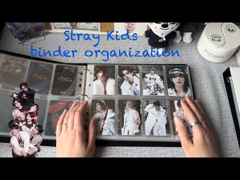 Видео: организация биндера || stray kids binder organization || коллекция ot8