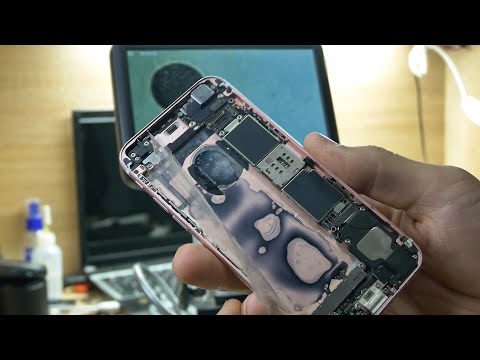 Видео: iPhone нужна помощь. Разбитый, грязный и не включается ( Apple )
