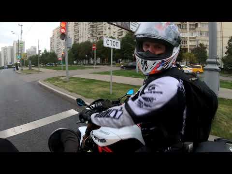 Видео: мотопокатушка+ Stels Benelli 600 против Honda CB600 Hornet