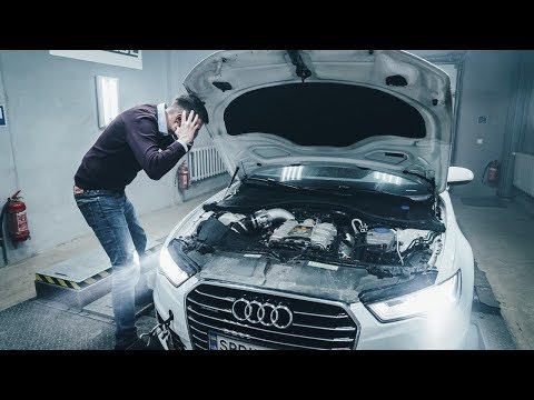 Видео: Обычная Audi A6 поехала как RS6, получили 500+ сил