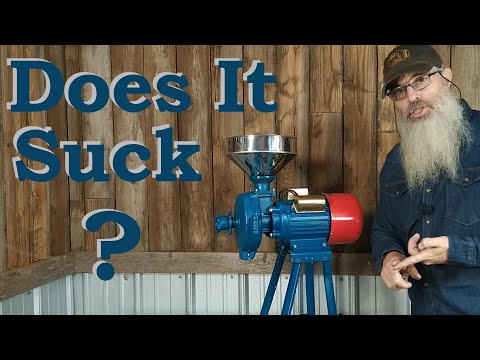 Видео: Обзор китайской электрической зерновой мельницы для тяжелых условий эксплуатации