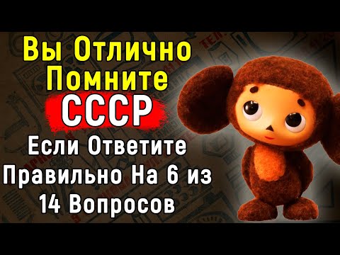 Видео: СЛОЖНЫЙ Советский Тест Из 14 Вопросов С Пояснениями | Эпоха Мысли