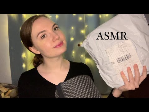 Видео: АСМР 🥰 распаковка Алиэкспресс ✨ близкий шепот ✨ шуршание пакетиками ✨ мурашки