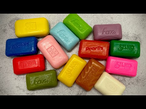 Видео: ASMR soap/ Dry soap cutting ❤️💚🧡💜💛🩷❤️💙🤍/ Резка сухого мыла