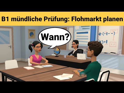 Видео: Устный экзамен по немецкому языку B1 | Планируйте что-нибудь вместе/диалог | обсуждение Часть 3