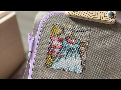 Видео: VLOG: новый держатель для пялец, знакомство с Luca-s и история о том,как я скачала Сагу 😜 #вышивка