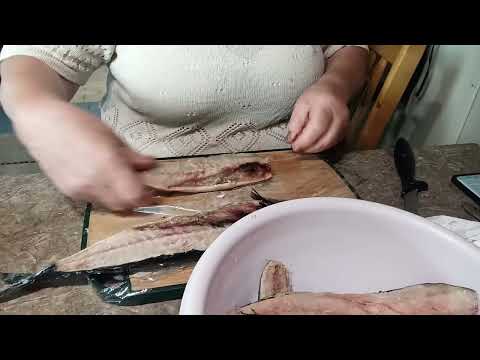 Видео: СЛБО САЛЁНАЯ  СКУМБРИЯ  С ЛУКОМ