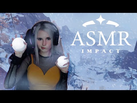 Видео: АСМР ❄️ Зима в Genshin Impact ⛄​ ASMR Winter event in Gensin Impact / Близкий Шепот