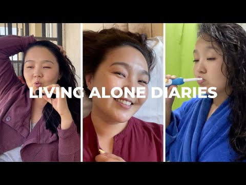 Видео: Ажил ихтэй байсан долоо хоног + Нүүрний вакс | Living Alone Diaries in UB