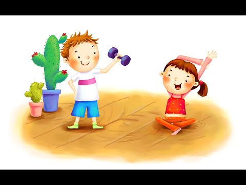 Видео: Упражнения для детей младшего возраста с гантелями