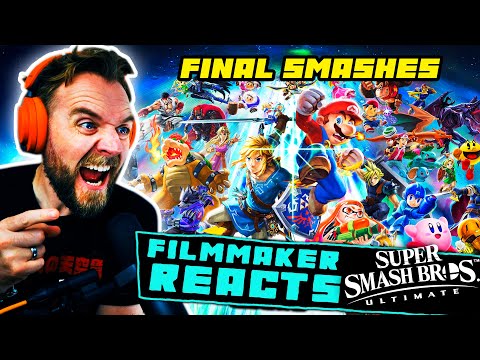 Видео: РЕАКЦИЯ СОЗДАТЕЛЯ ФИЛЬМА: Super Smash Bros Ultimate — все финальные крушения!