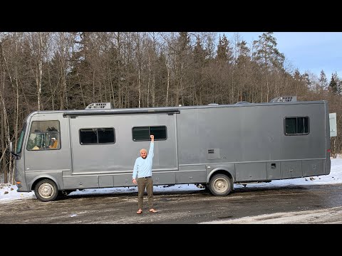 Видео: ДОМ на колесах - Первый ВЫЕЗД в -31 градус!