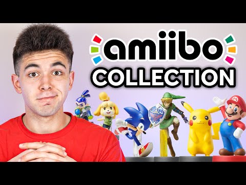 Видео: Моя коллекция amiibo Nintendo!