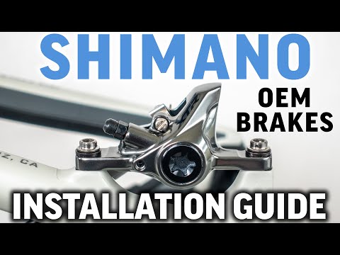 Видео: Руководство по установке нового тормоза Shimano XTR M9100 OEM для начинающих. Экономьте с OEM-про...