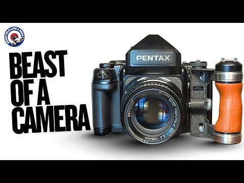 Видео: Среднеформатный зеркальный фотоаппарат Pentax 67II. Как он в сравнении с 35-мм?