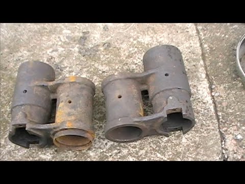 Видео: Трактор КТЗ Т-70: Задние торсионы (бинокли)