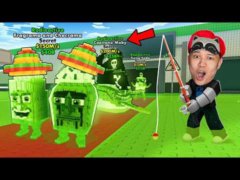 Видео: 😱Я ПОЙМАЛ РАДИОАКТИВНЫХ БРЕЙНРОТОВ от $1 до $100 000 и ПОЛУЧИЛ ВОДЯНУЮ БАЗУ в Steal a Brainrot!