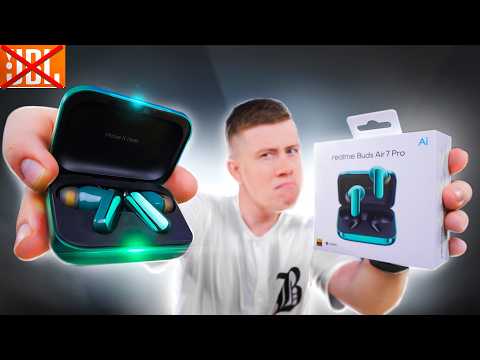 Видео: JBL и AirPods отдыхают! Realme Buds Air 7 Pro – Лучшие Беспроводные Наушники до 5000р в 2025 Году!