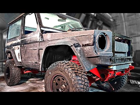 Видео: ГЕЛИК ДЛЯ OFFROAD #4 ОБВЕС BRABUS, ЗАПУСК МОТОРА!