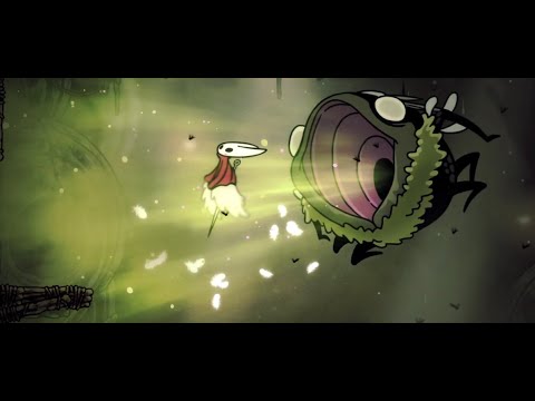 Видео: Hollow Knight Silksong Гроал Великий (Groal the Great) boss fight?
