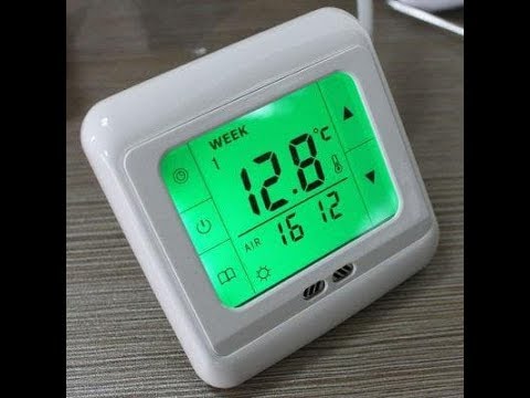 Видео: Настройка терморегулятора для теплого пола