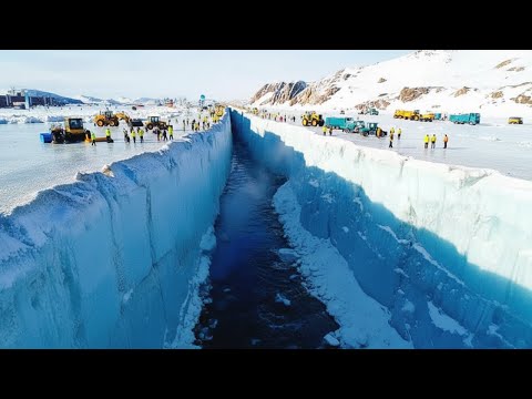 Видео: Они Замораживают Северный Ледовитый Океан Изнутри, и Никто не Знает, Что Они Хотят Построить