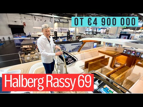 Видео: Halberg Rassy 69, флагман верфи