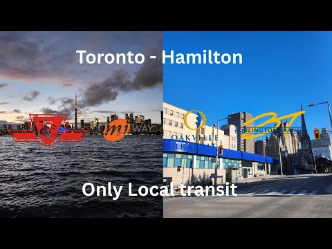 Видео: Еду из Торонто в Гамильтон только на местном транспорте [Влог]