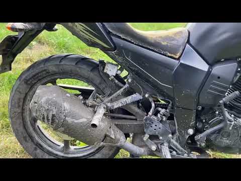 Видео: Racer nitro 250  грязь ,поле ,речка.