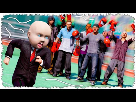 Видео: Кішкентай Джонни ТОЛПАМЕН төбелесті!😎(GTA V)