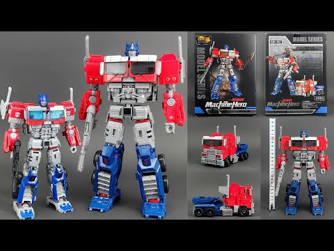 Видео: Изображения модели Machine Hero Metal Model Series KO OS ROTB Voyager Optimus Prime в руках!!!