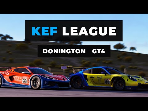 Видео: Онлайн чемпионат AMS2 | Donington GP GT4 | Кольцевые гонки