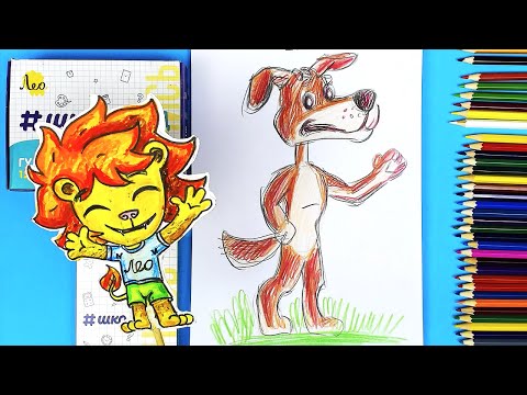 Видео: Как нарисовать Шарика из мультика