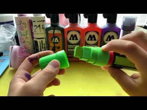 Видео: Обзор на мой граффити стафф. Part 1