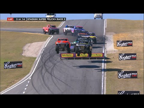 Видео: Гонка 3 в Перте 2017 года — Stadium SUPER Trucks