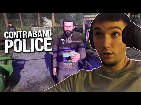 Видео: Серега Пират дефает пачки прямо на границе - Contraband Police, часть 4