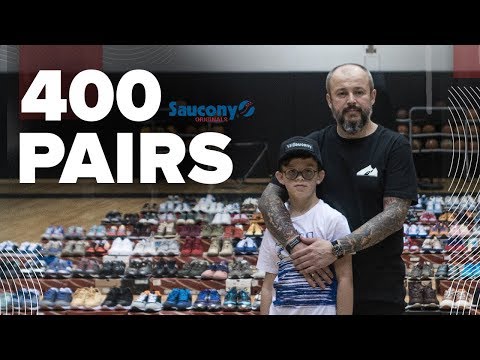 Видео: Самая большая коллекция Saucony в мире. The World's biggest Saucony collection.